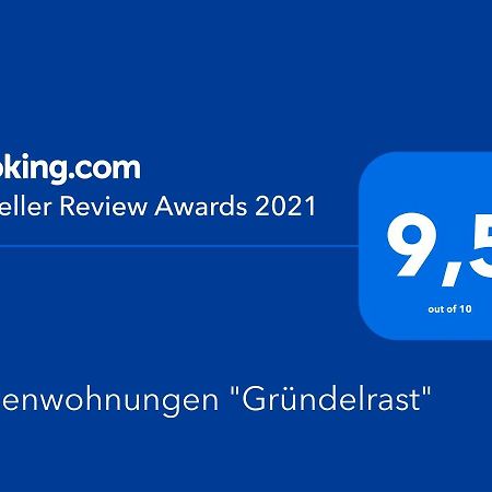 Ferienwohnungen "Gruendelrast" Prossen エクステリア 写真